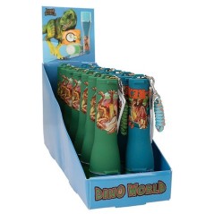 Dino World Linterna con temporizador