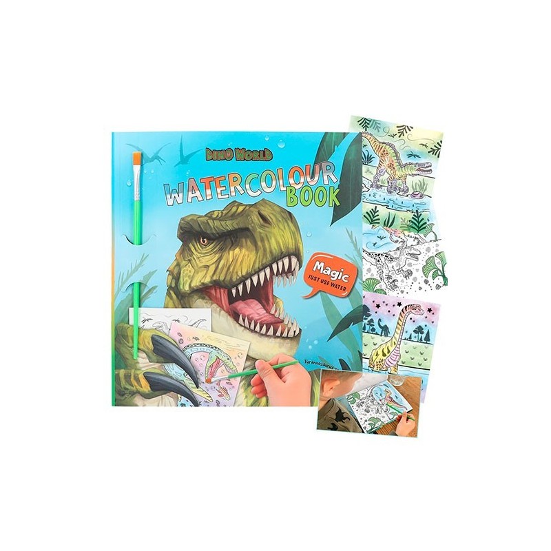 Dino World libreta acuarelas Dino World libreta acuarelas