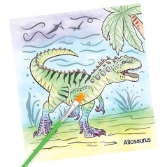 Dino World libreta acuarelas