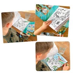 Dino World libreta acuarelas