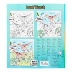 Dino World libreta acuarelas