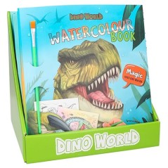Dino World libreta acuarelas