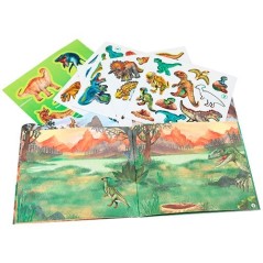 Dino world mini sticker fun