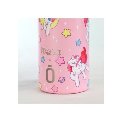 Botella Termo Runbott Pick Chick-Kawaii Unicorns 600 ml