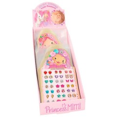 Princess Mimi pendientes adhesivos