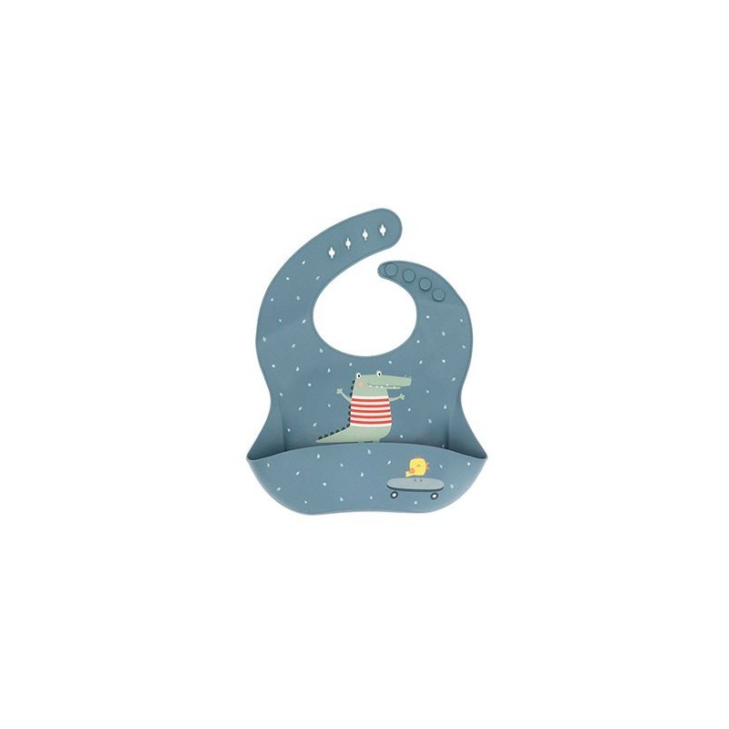 Babero silicona Croc