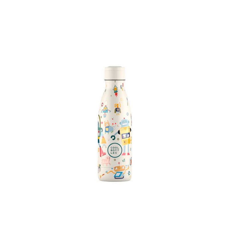 Botella Acero Térmica Messy Robots-350 ml Cool Bottle