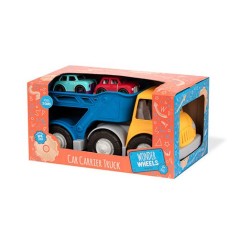 Camión con remolque portacoches de Wonder Wheels.