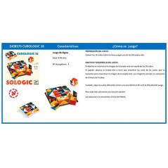 Sologic Cubologic 16 +8 años de Djeco.