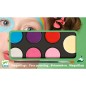 Estuche maquillaje paleta 6 colores dulce