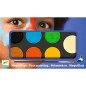 Estuche maquillaje paleta 6 colores natural