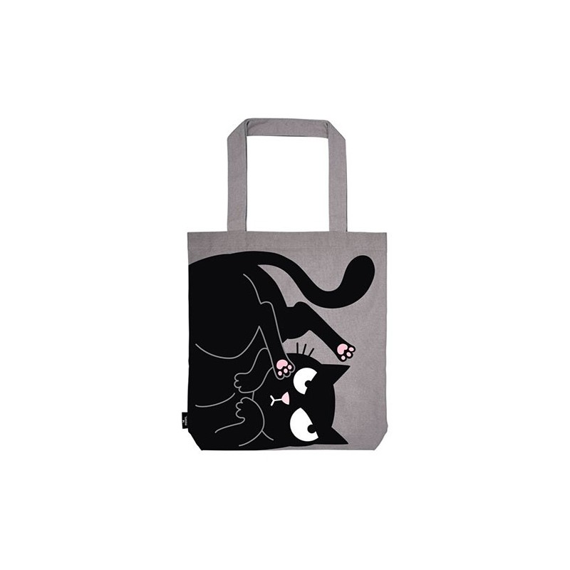 Tote Bag Ed The Cat Happy Face