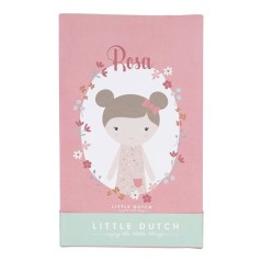 Rosa muñeca blandita Grande Nueva de Little Dutch.