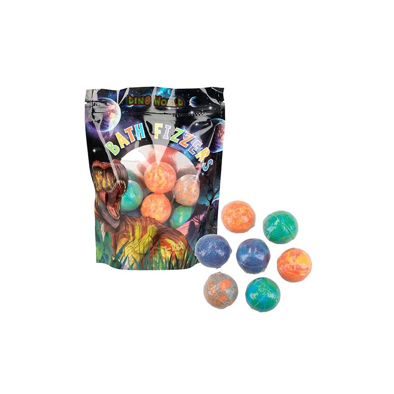 Dino World bombas de baño