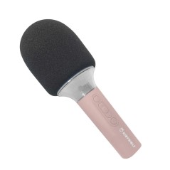 Micrófono Karaoke con Luz Kidymic de Kidywolf - Rosa