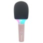 Micrófono Karaoke con Luz Kidymic de Kidywolf - Rosa Micrófono Karaoke con Luz Kidymic de Kidywolf - Rosa