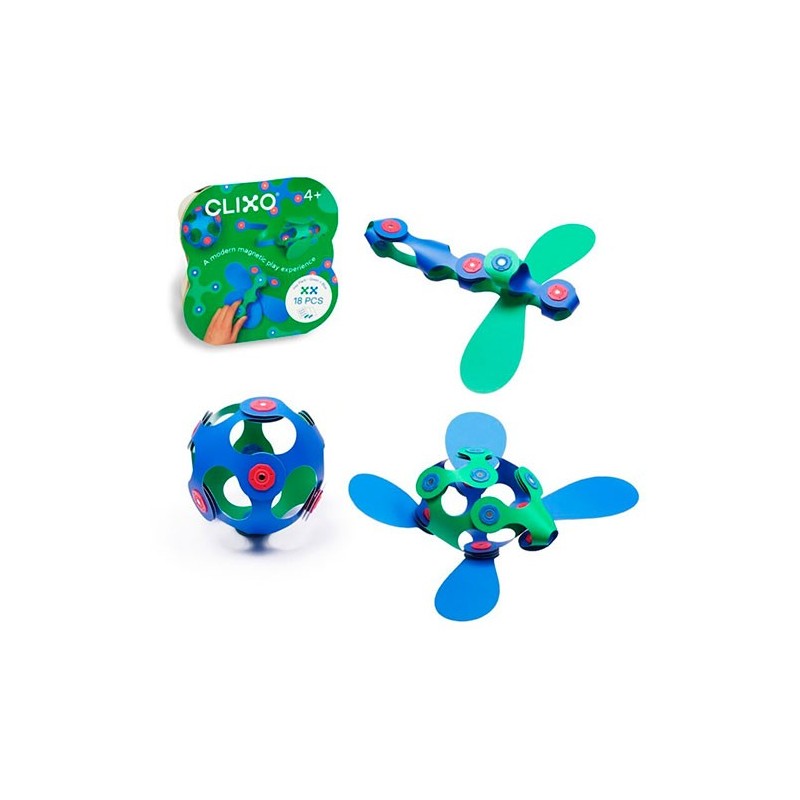 Itsy Pack Verde-Azul 18 PCS Clixo