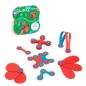 Itsy Pack Flamingo - Turquesa 18 PCS Clixo