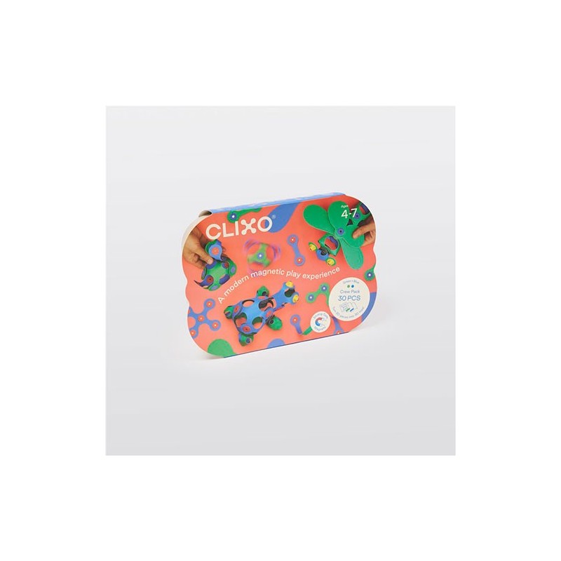 Crew Pack Azul-Verde 30 PCS Clixo