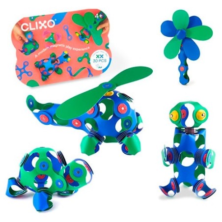 Crew Pack Azul-Verde 30 PCS Clixo