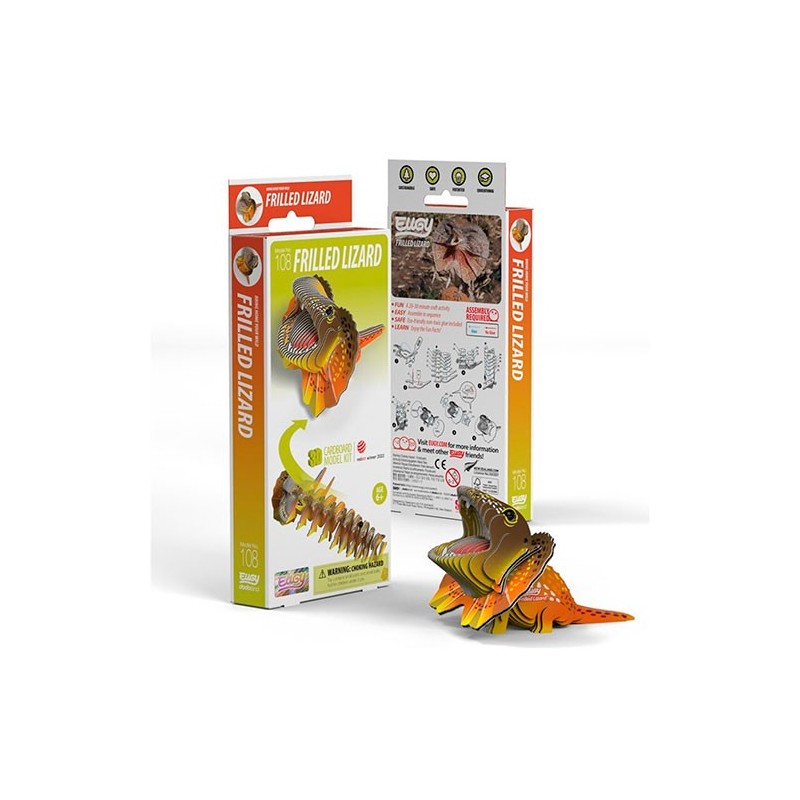 Eugy Frilled Lizard Eugy Frilled Lizard