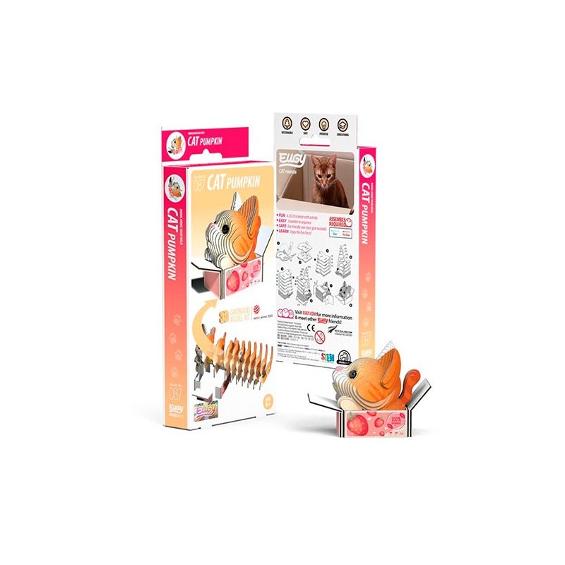 Eugy Cat Pumpkin 087