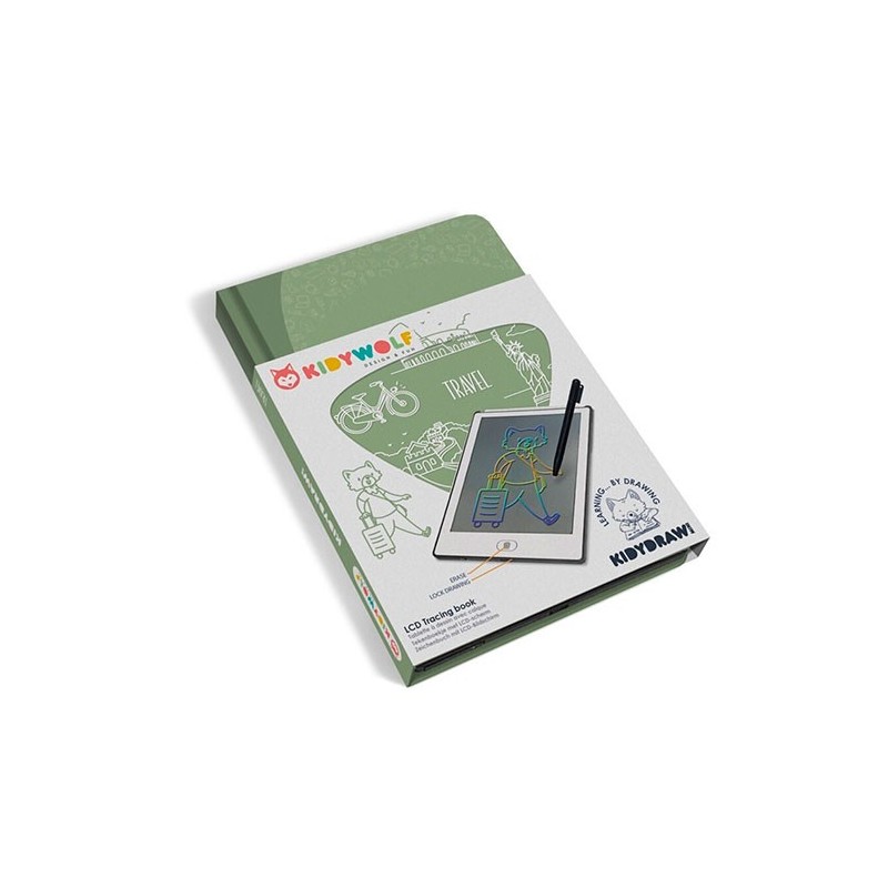 Kidydraw Mini Viajes Kidywolf - Temática Exploradores del Mundo