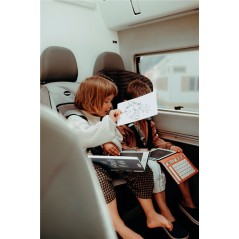 Kidydraw Mini Animales Kidywolf Amarilla | Pizarra LCD | La Comba