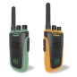 Walkie-Talkies Kidytalk Kidywolf (Verde y Naranja) - El Regalo Sin Pantallas