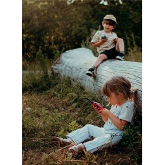Walkie-Talkies Kidytalk Azul-Roj Kidywolf | La Comba Infantil Valencia