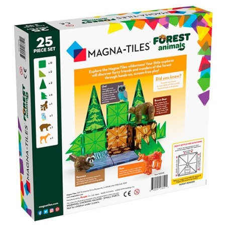 Magna-T Forest Animals  Set 25 piezas.