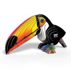 Eugy Toucan puzzle 3D