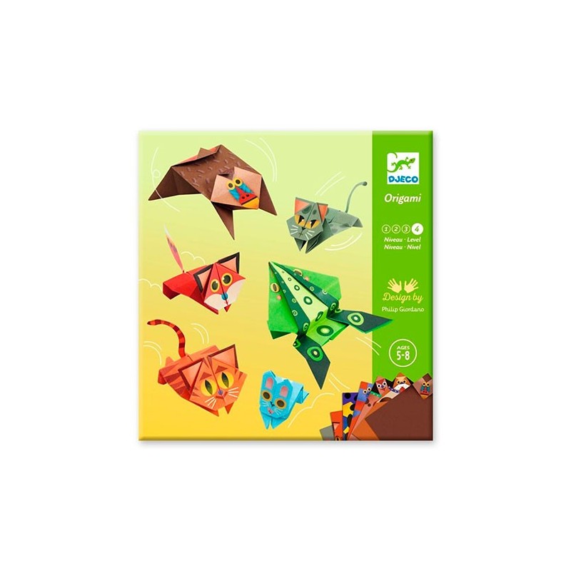 Papiroflexia Origami Animales Saltarines +5 años Papiroflexia Origami Animales Saltarines +5 años