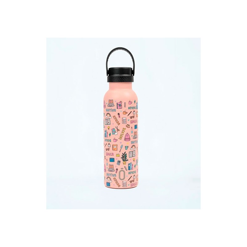 Botella Termo Runbott Enfermera Educa 600 ml Botella Termo Runbott Enfermera Educa 600 ml