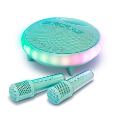 Kidykaraoke Kidywolf - Sistema de Karaoke Portátil con 2 Micrófonos