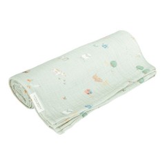 Muselina Little Far 120 x120 de Little Dutch