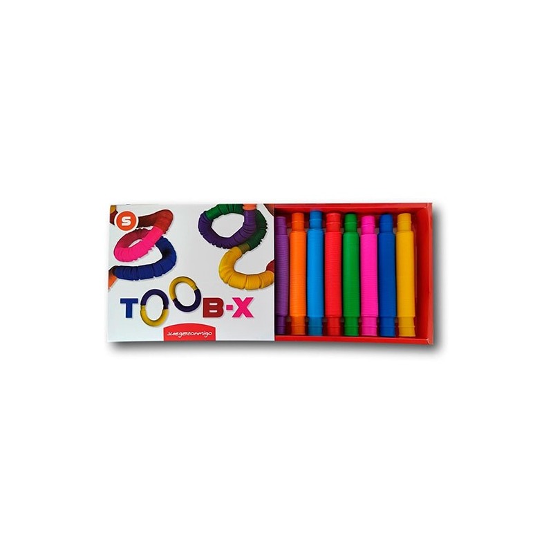 Tubos Sensoriales de Construcción TOOB-X Tamaño S | Pack 8 Unidades Tubos Sensoriales de Construcción TOOB-X Tamaño S | Pack 8 Unidades