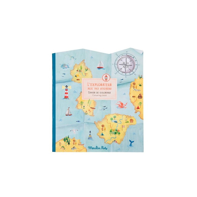 Cuaderno pegatinas El Explorador