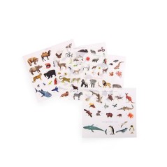 Mapamundi Calcomanías Tout Autour du Monde Moulin Roty | La Comba