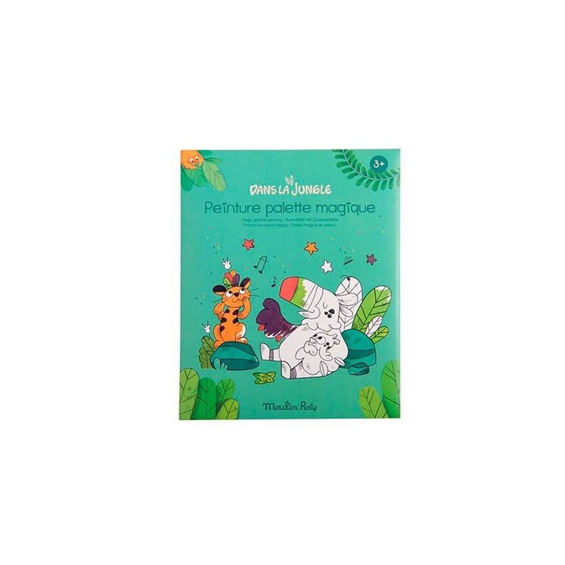 Paleta Mágica de Pintura Jungla Paleta Mágica de Pintura Jungla