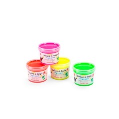 4 botes de pintura neón de dedos Schmouks de Moulin Roty