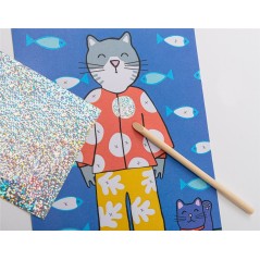 Tarjetas fantásticas Loufoques de Moulin Roty