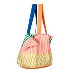 Bolsa de playa Dock & Bay Stripes