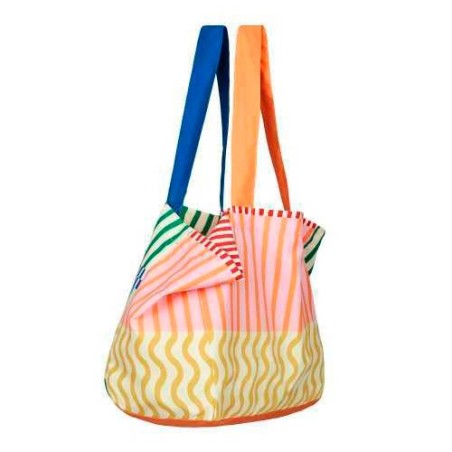 Bolsa de playa Dock & Bay Stripes