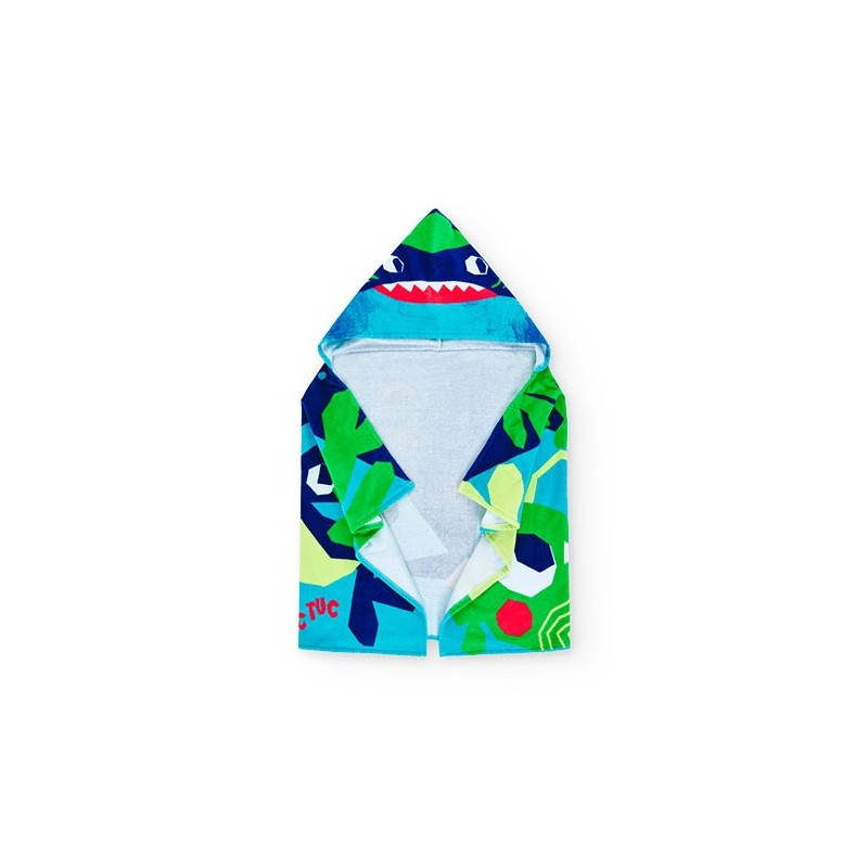 Toalla-Poncho Tiburón
