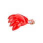 Rastrillo Gigante rojo en forma de Garra
