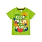 Camiseta verde Keep Calm in the Jungle