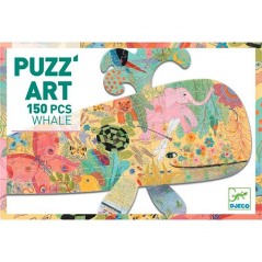 Puzzle Art Ballena de Djeco.