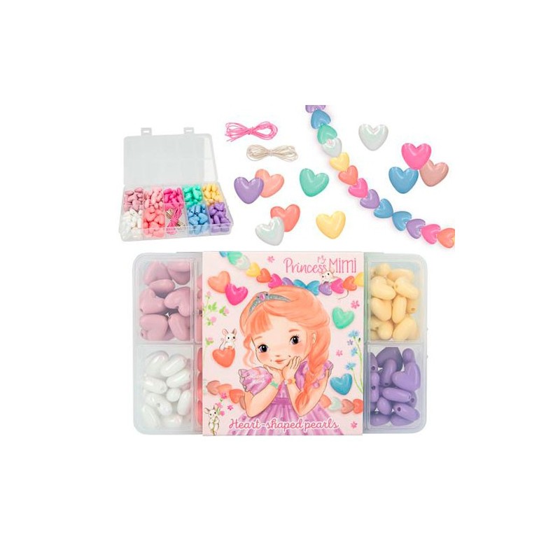Princess Mimi cuentas corazón Princess Mimi cuentas corazón