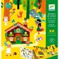 Libro de Pegatinas Reutilizables "El Bosque Mágico" - Djeco